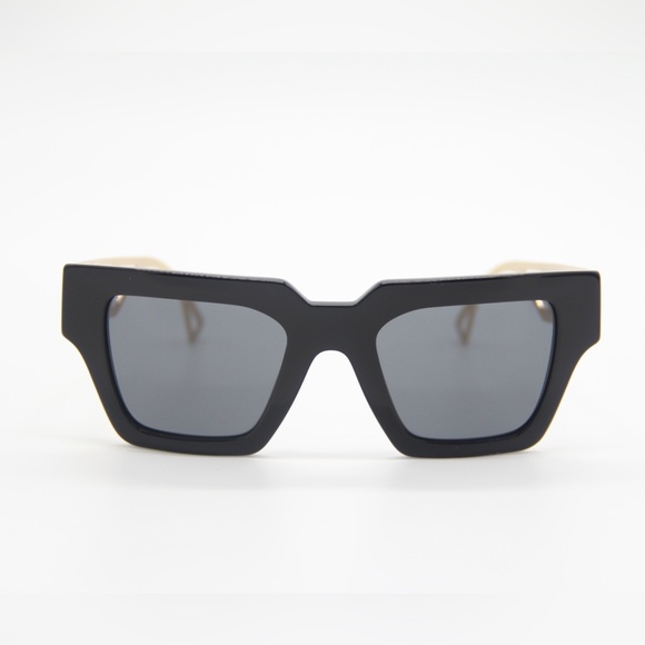 NEW VERSACE WOMEN’S SUNGLASSES VE4431 GB1/87 EYEWEAR VERSACE MOD 4431 BLACK - Picture 3 of 13